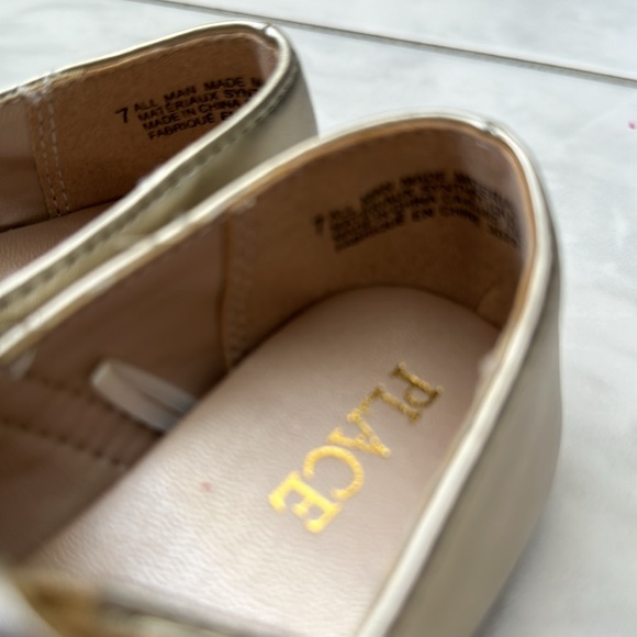 Gold bow dress shoes - Picture 4 of 5